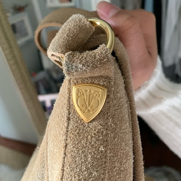 Adorable Vintage Suede Should Bag 💕 - Picture 4 of 6